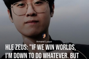 Zeus的夺冠公约：我可以做任何事情，但我一定会让旺乎哥剃头的