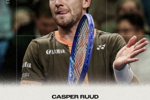 鲁德2-0击败安贝尔，夺得ATP250斯德哥尔摩冠军，生涯第14冠