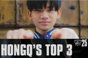 LOL官方分享HongQ TOP3：我不怎么听音乐 DWG冠军最棒