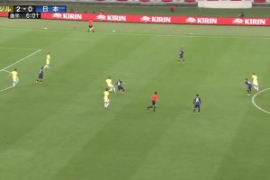 日本扳平比分！中村敬斗垫射，布鲁诺解围不及打进自家大门