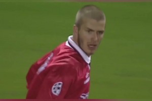 小贝非常罕见的进球方式！禁区前连过皇马三人破门！